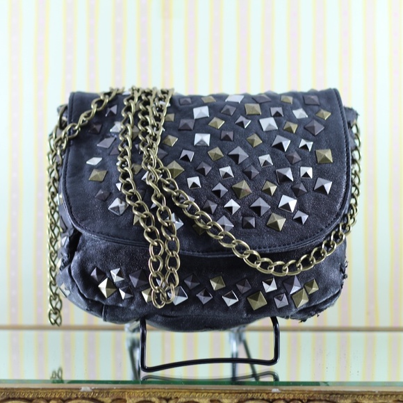 melie bianco vegan studded mini bag - Picture 4 of 11